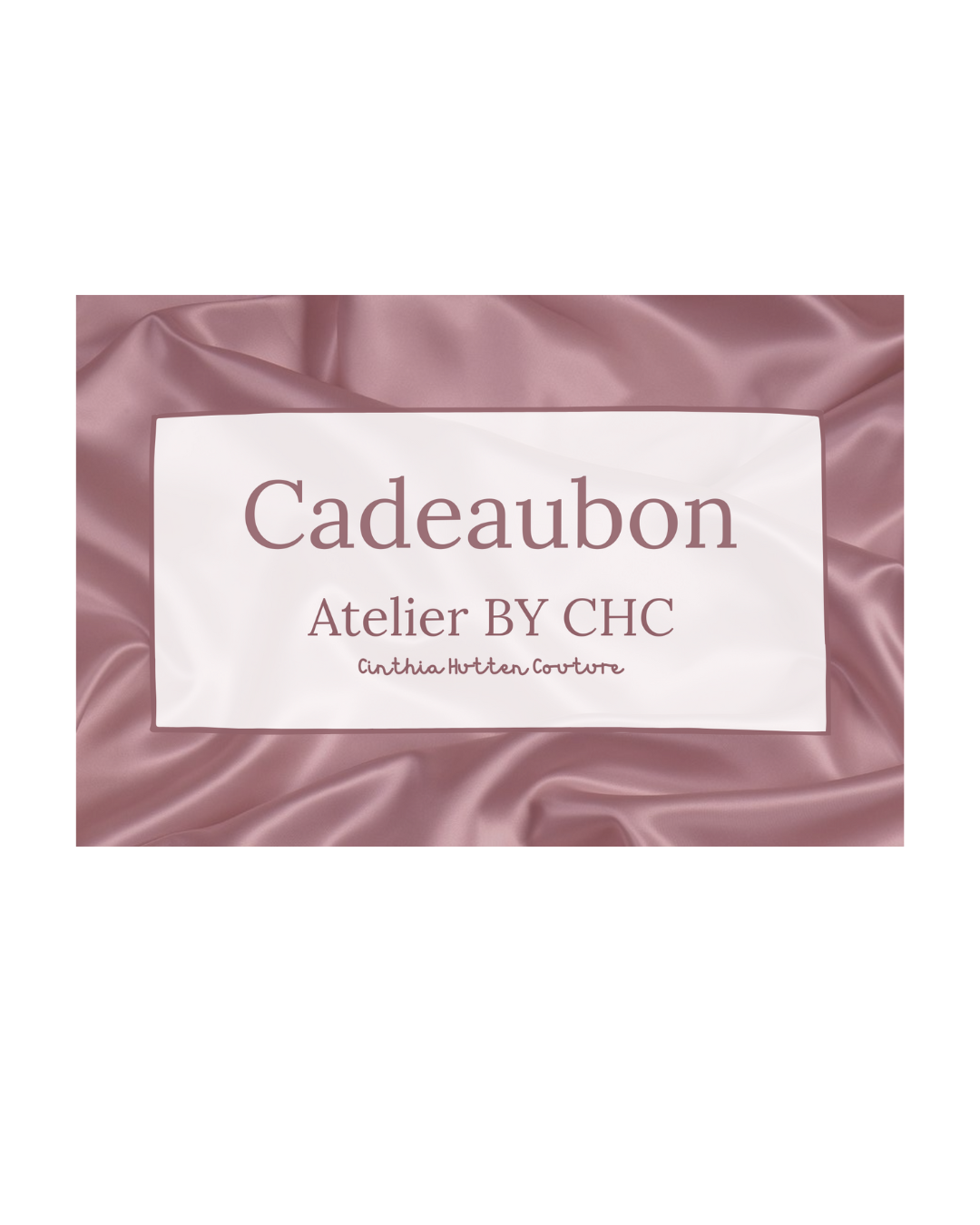 Cadeaubon AtelierByCHC