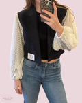 Customized blazer White short