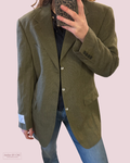 Customized blazer Groen