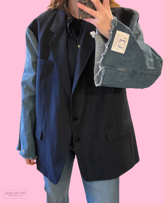 Customized blazer Denim